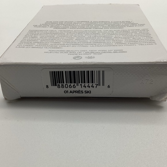 Tom Ford Soleil Neige Eye Color Quad in 01 Après Ski - Swatched Limited Edition - Picture 15 of 16